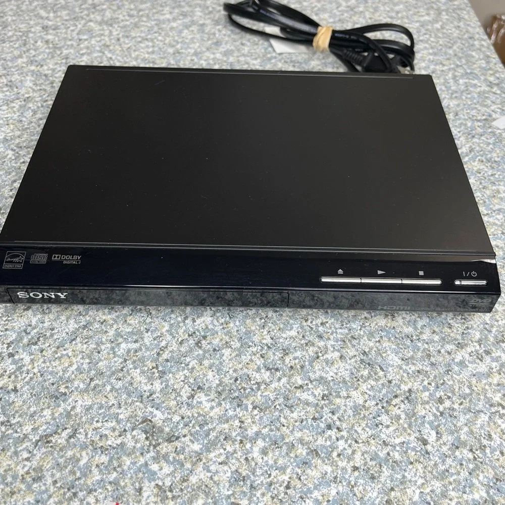 Sony DVD Player DVP-SR510H Black HDMI 1080p Upscaling CD Player Dolby Digital